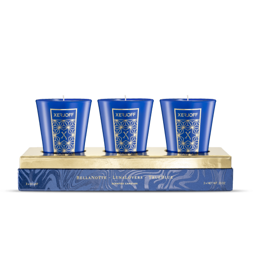 SCENTED CANDLE SET - TRUEBLUE, BELLANOTTE, LUNALOVERS